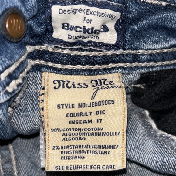 Miss Me Cut-Off 11” Denim Shorts, Size 29 - Picture 10 of 12